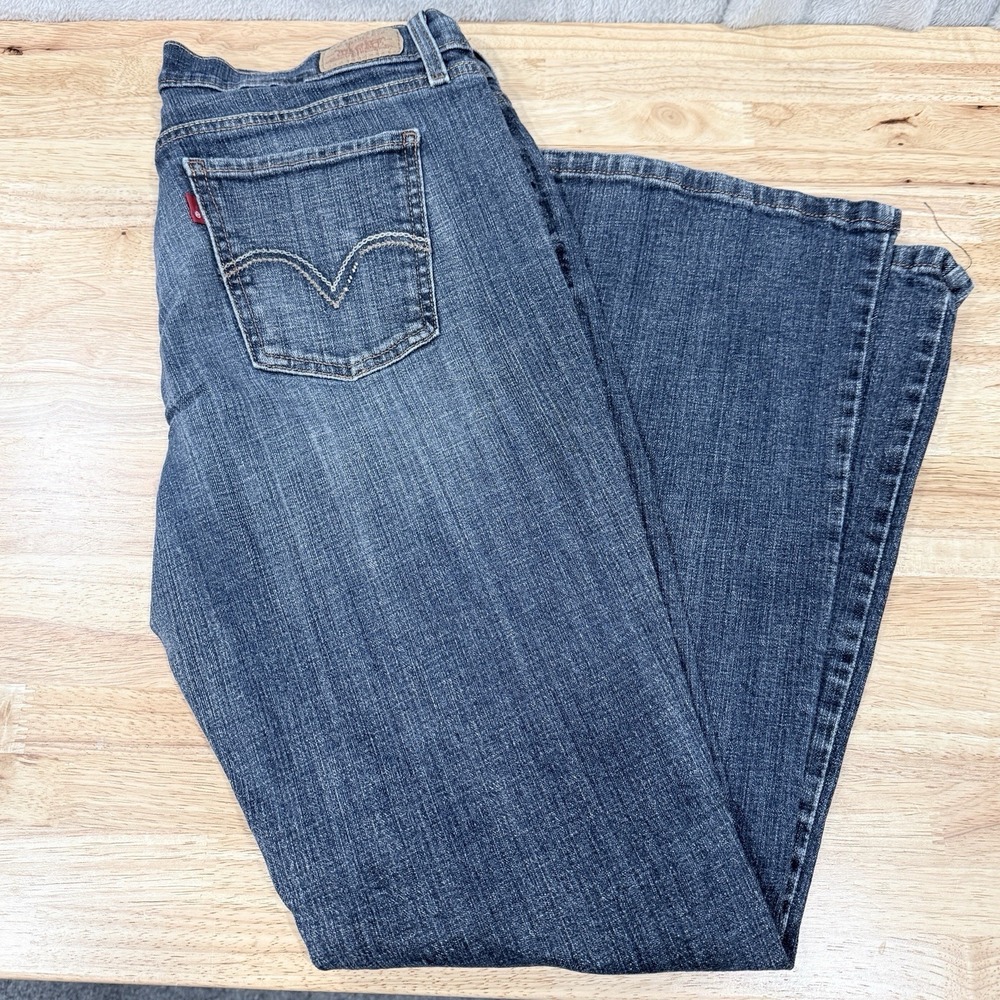 Levi's 515 Bootcut Jeans Women's‎ 12M Classic Fit Cotton Blend Denim